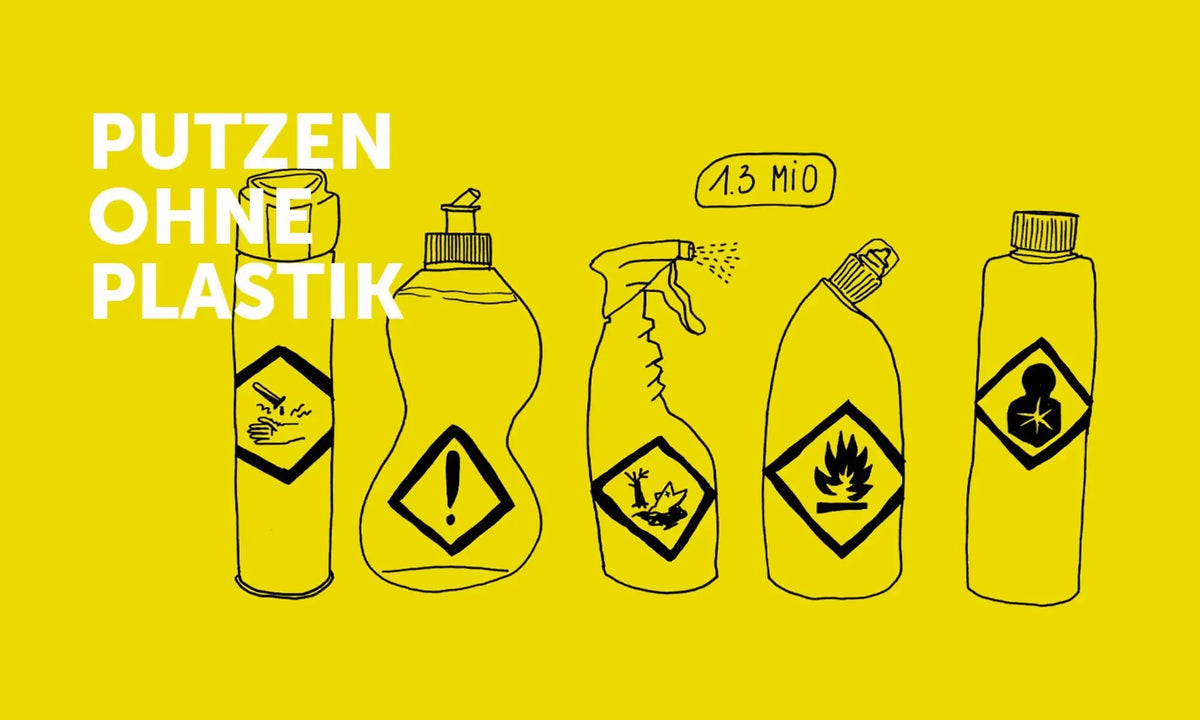 Nachhaltig sauber: 8 Tipps zum Putzen ohne Plastik & Chemie