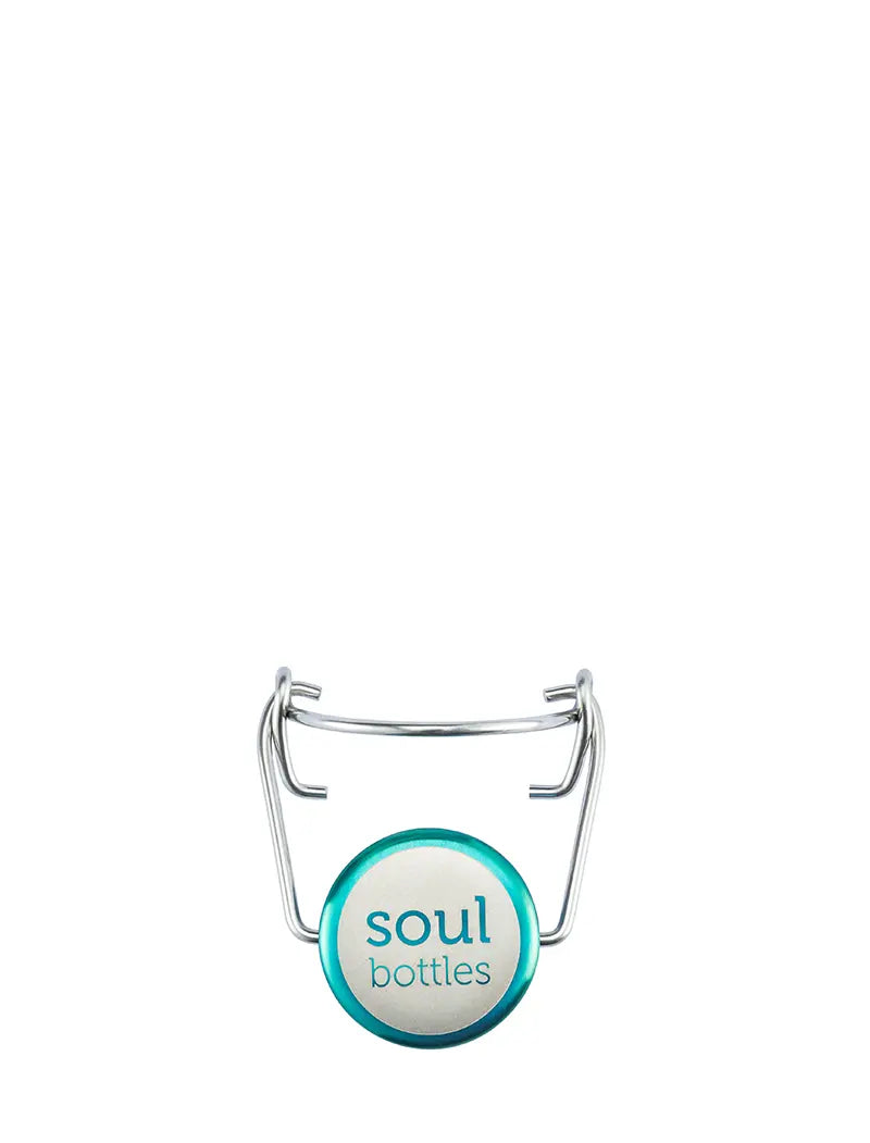 Deckel aus Edelstahl für Trinkflaschen Wasserflaschen von soulbottles